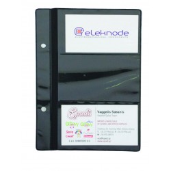 ΖΕΛΑΤΙΝΑ ΚΑΡΤ ΒΙΖΙΤ 3-ΘΕΣΕΩΝ ΜΑΥΡΗ